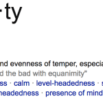 Equinimity Definition